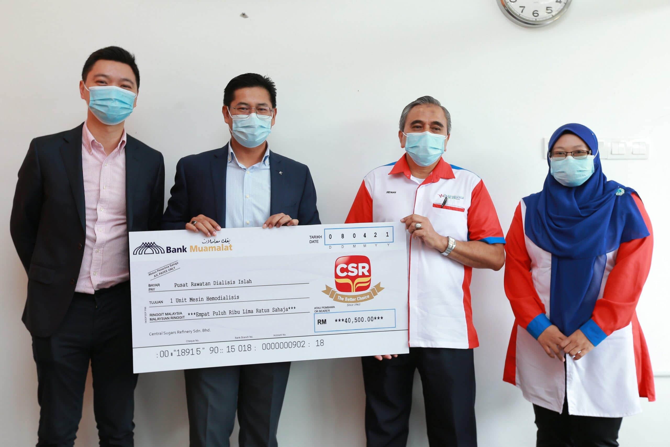 Read more about the article CSR bears a total of RM404,500 through Zakat Wakalah fund