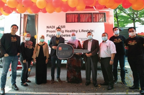 Read more about the article CSR serah sumbangan klinik bergerak kepada NADI