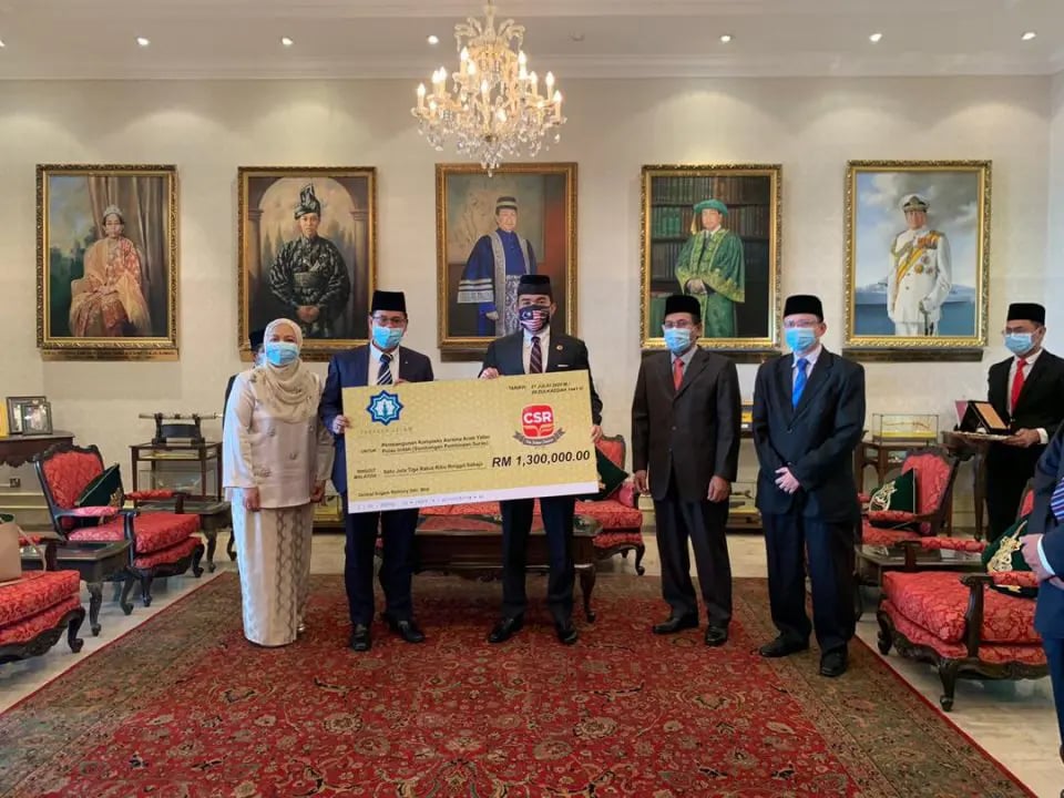 Read more about the article RMS berkenan terima sumbangan RM1.55 juta bina Kompleks Anak Yatim YIDE